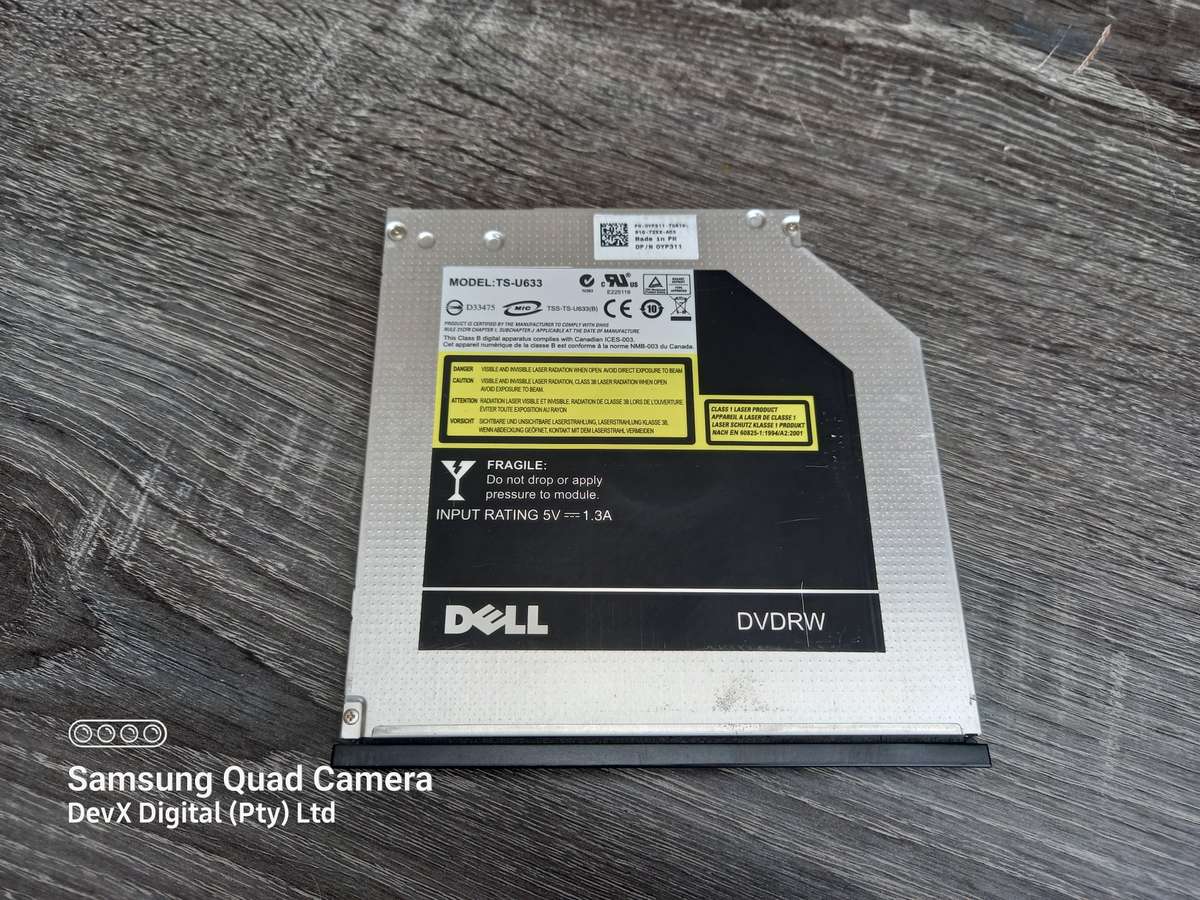 Dell SATA DVD Writer - For Laptops - Model: TS-U633 - Verified Working