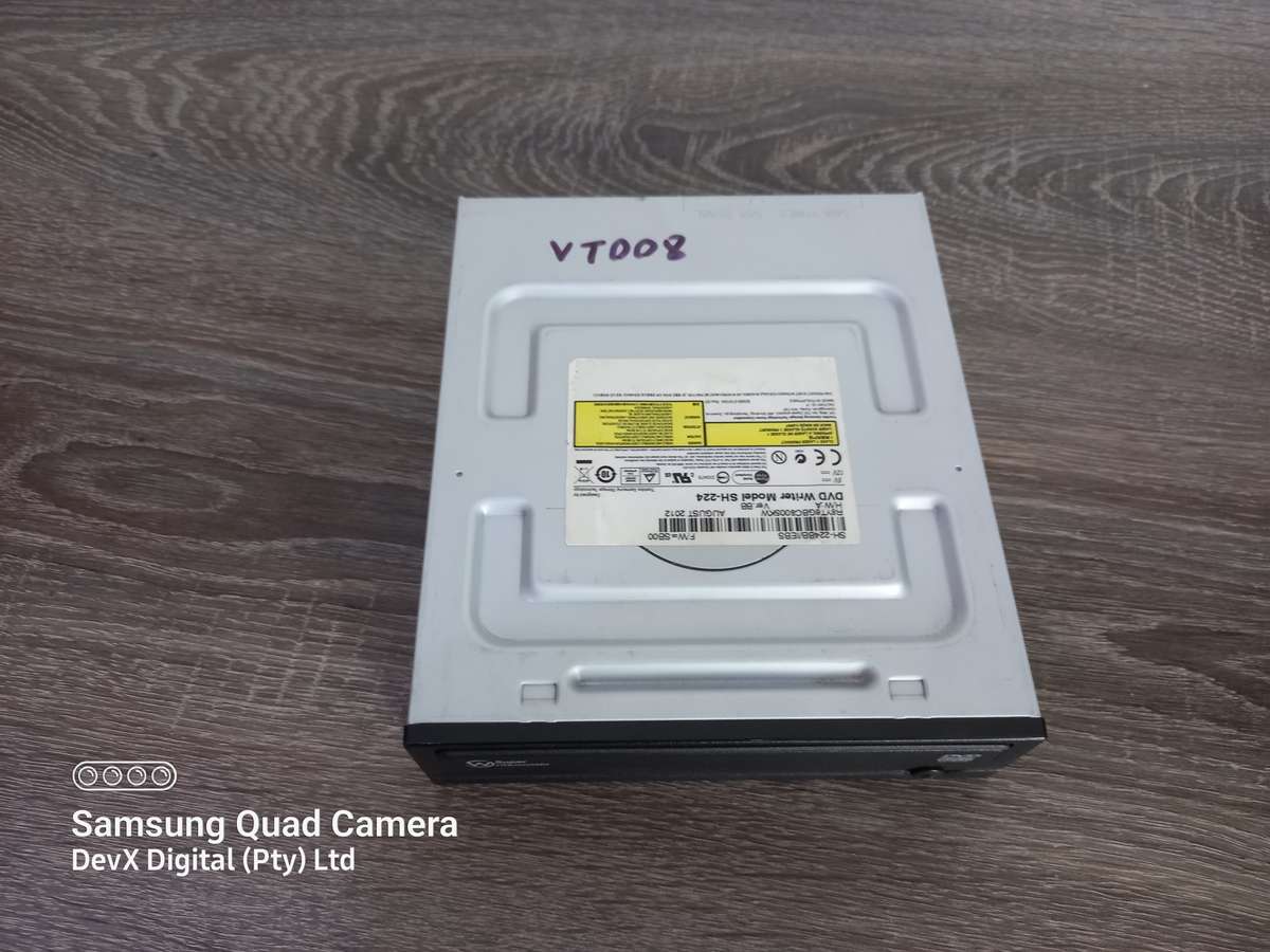 Verified Tested - Unbranded DVD Writer - SATA Connection + FREE SATA Cable - All Sides Photographed