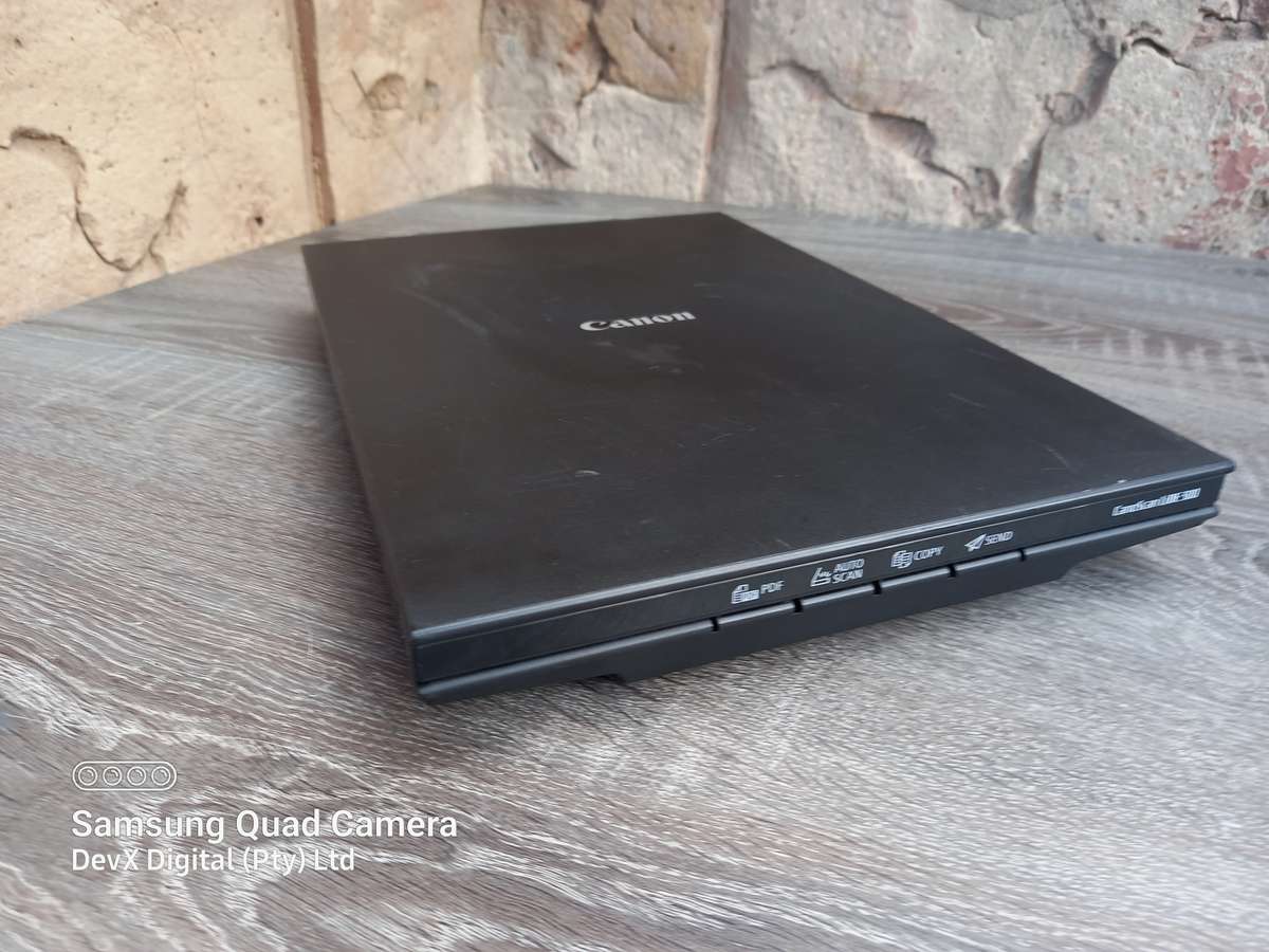 CanoScan LiDE 300 Scanner - Powers On, Scanner Activates, But Fails To Scan (Error Code)