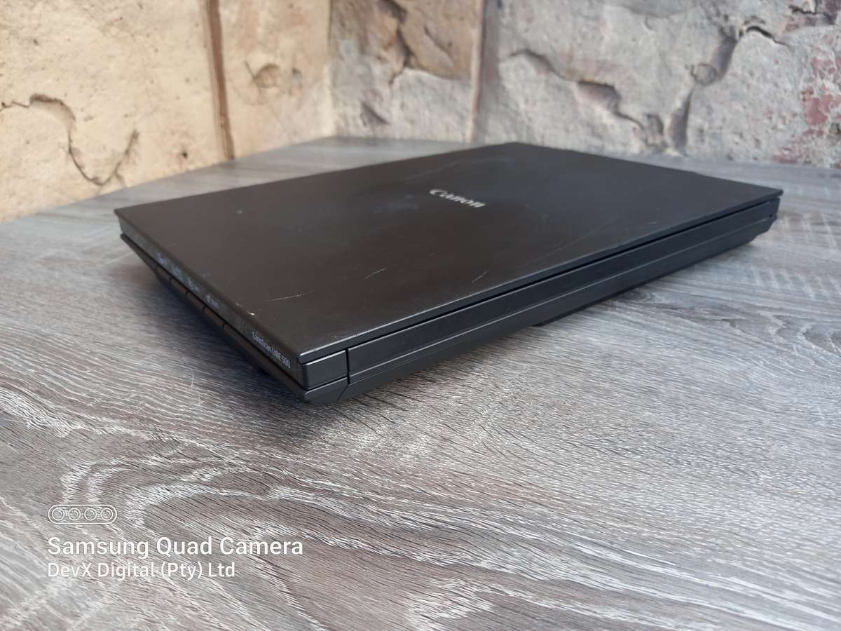 CanoScan LiDE 300 Scanner - Powers On, Scanner Activates, But Fails To Scan (Error Code)