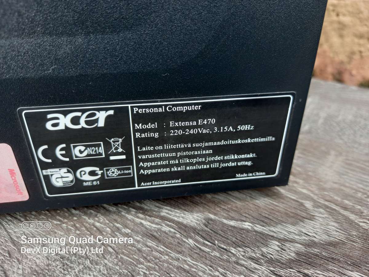 Verified Working - Acer Extensa E470 Computer Tower - Neat & Clean - 300W PSU - 4GB Ram - 80GB HDD