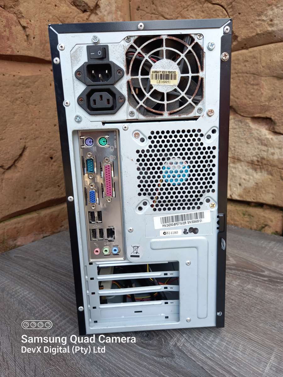 Verified Working - Gigabyte PC Build (Chassis/Motherboard) - 4GB RAM + 200GB HDD + 300W PSU