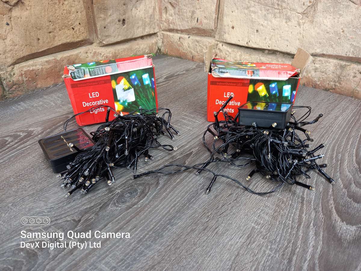 Verified Working - 50-Piece Solar Lights - Perfect For Ambient Lighting - Last 2 Units Left