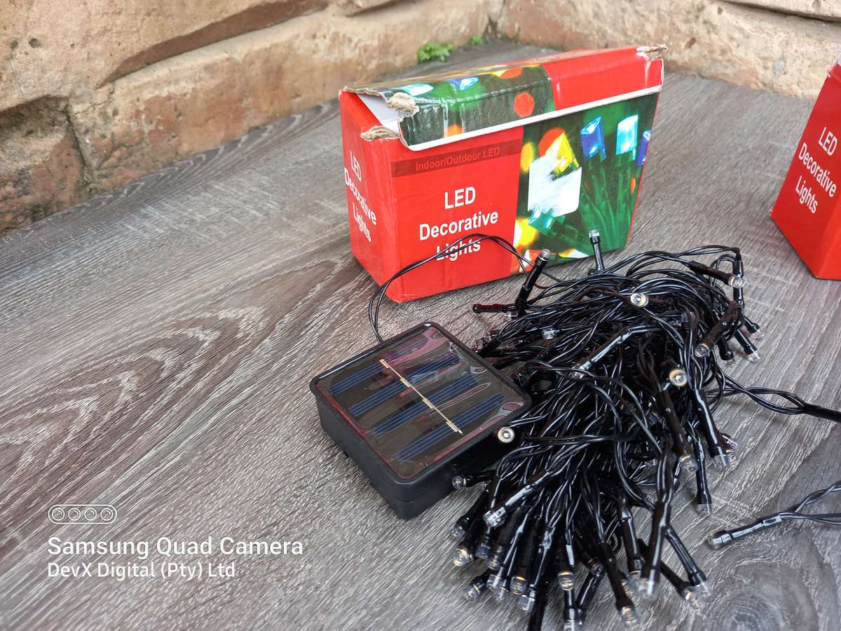 Verified Working - 50-Piece Solar Lights - Perfect For Ambient Lighting - Last 2 Units Left