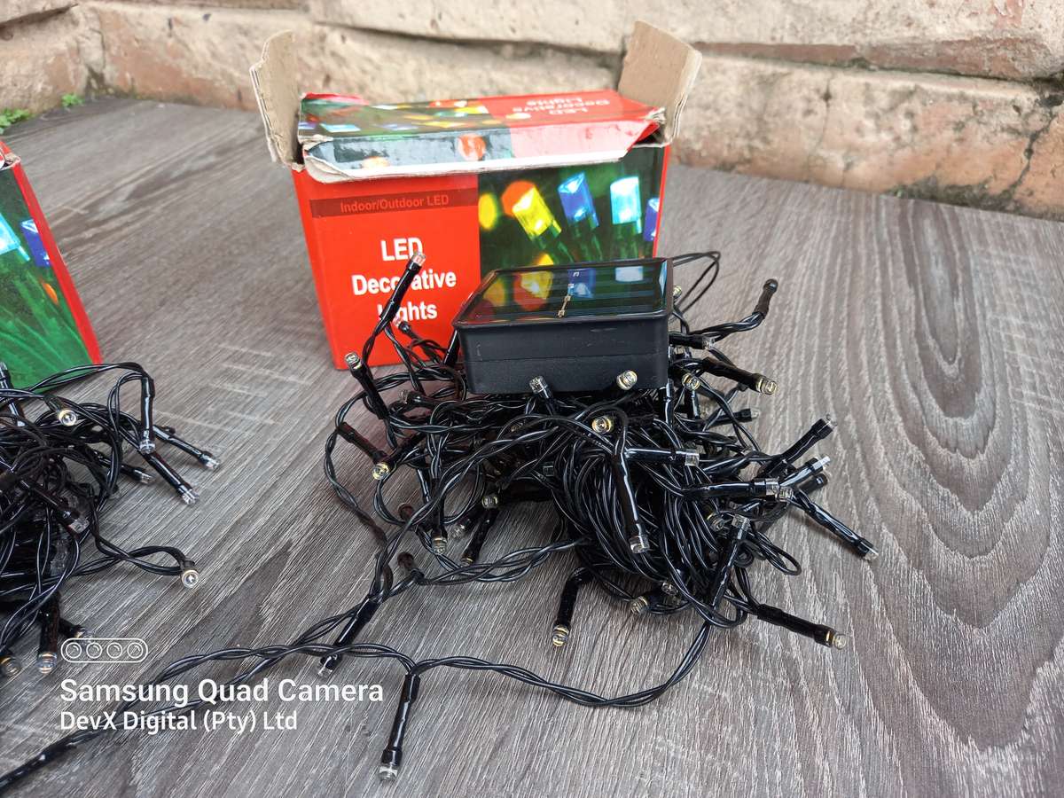 Verified Working - 50-Piece Solar Lights - Perfect For Ambient Lighting - Last 2 Units Left