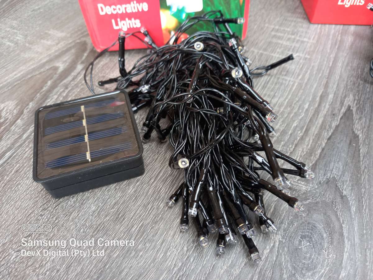 Verified Working - 50-Piece Solar Lights - Perfect For Ambient Lighting - Last 2 Units Left