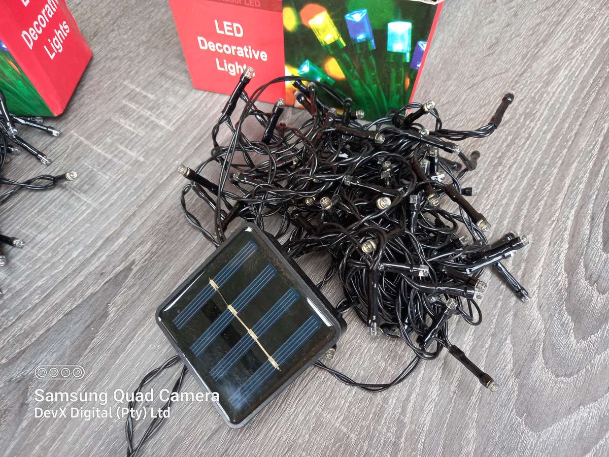 Verified Working - 50-Piece Solar Lights - Perfect For Ambient Lighting - Last 2 Units Left