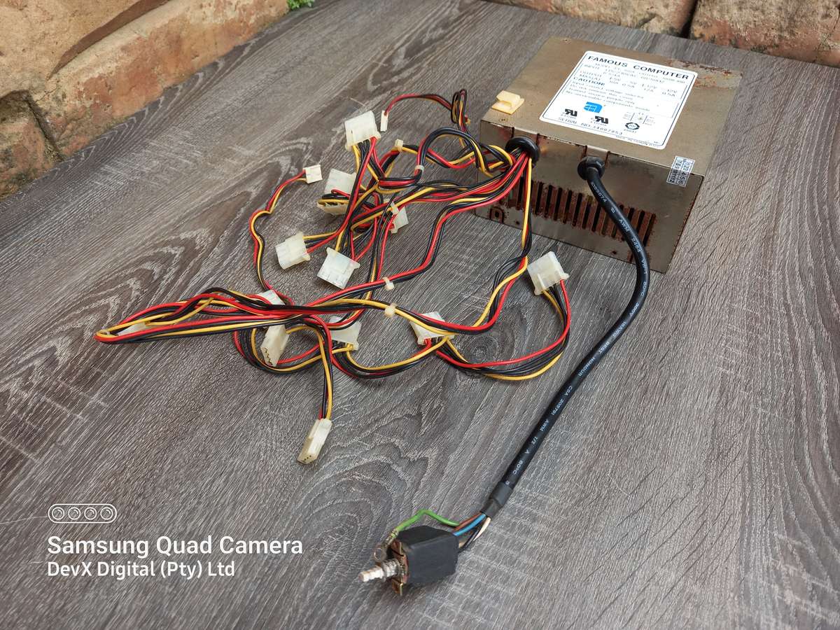 Verified Working - 300W Power Supply Specialized For 10-Bay DVD Duplicator - Built-In On/Off Switch