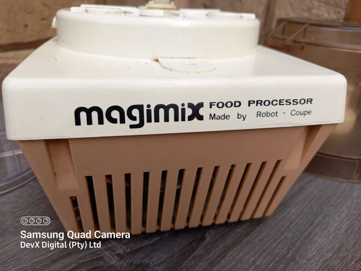 Verified Working - Authentic French-Made MagiMix 500W Food Processor Robot Coupe - Retro Style