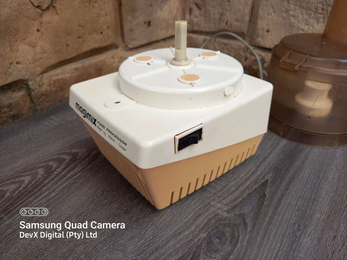 Verified Working - Authentic French-Made MagiMix 500W Food Processor Robot Coupe - Retro Style