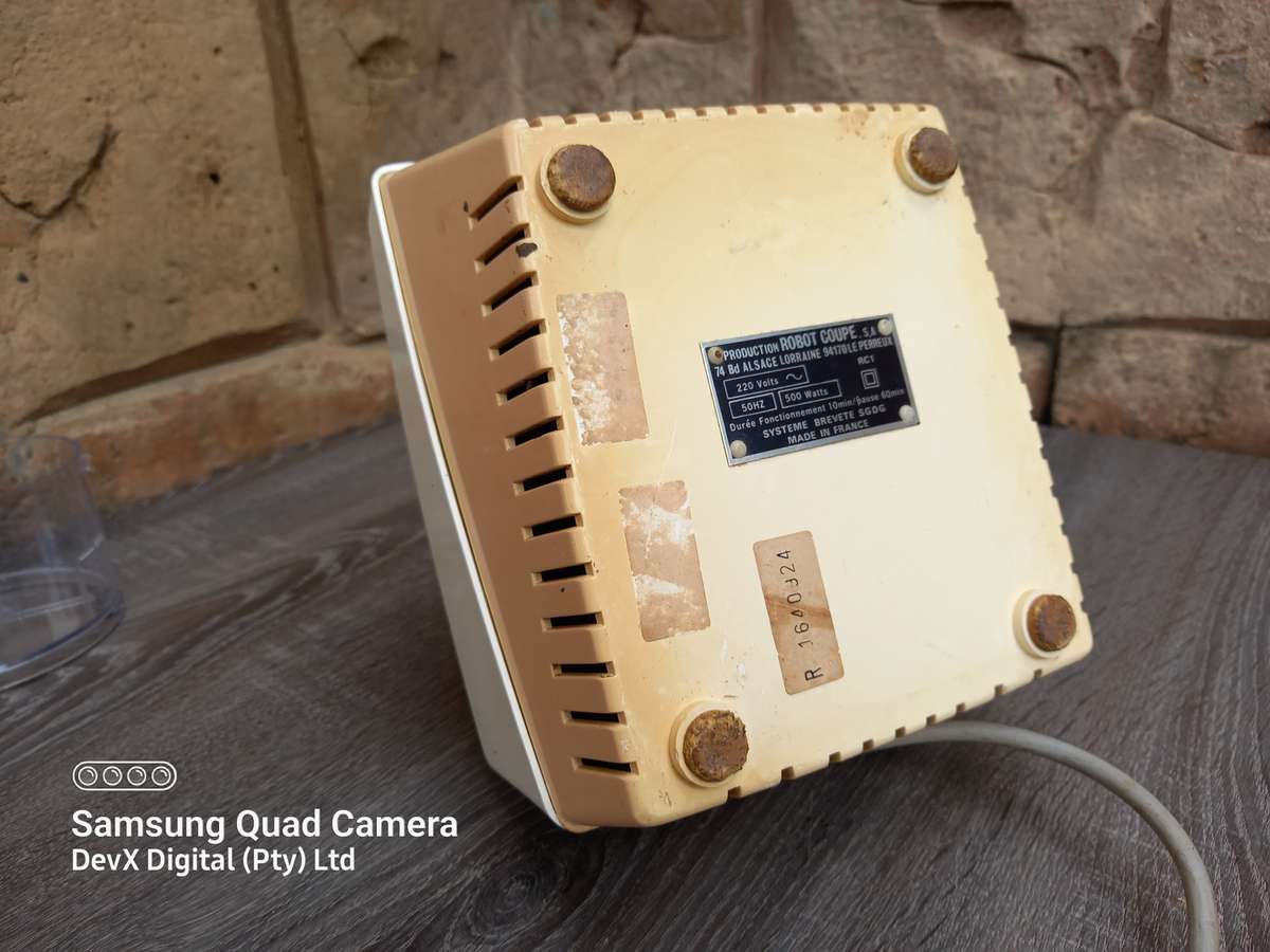 Verified Working - Authentic French-Made MagiMix 500W Food Processor Robot Coupe - Retro Style