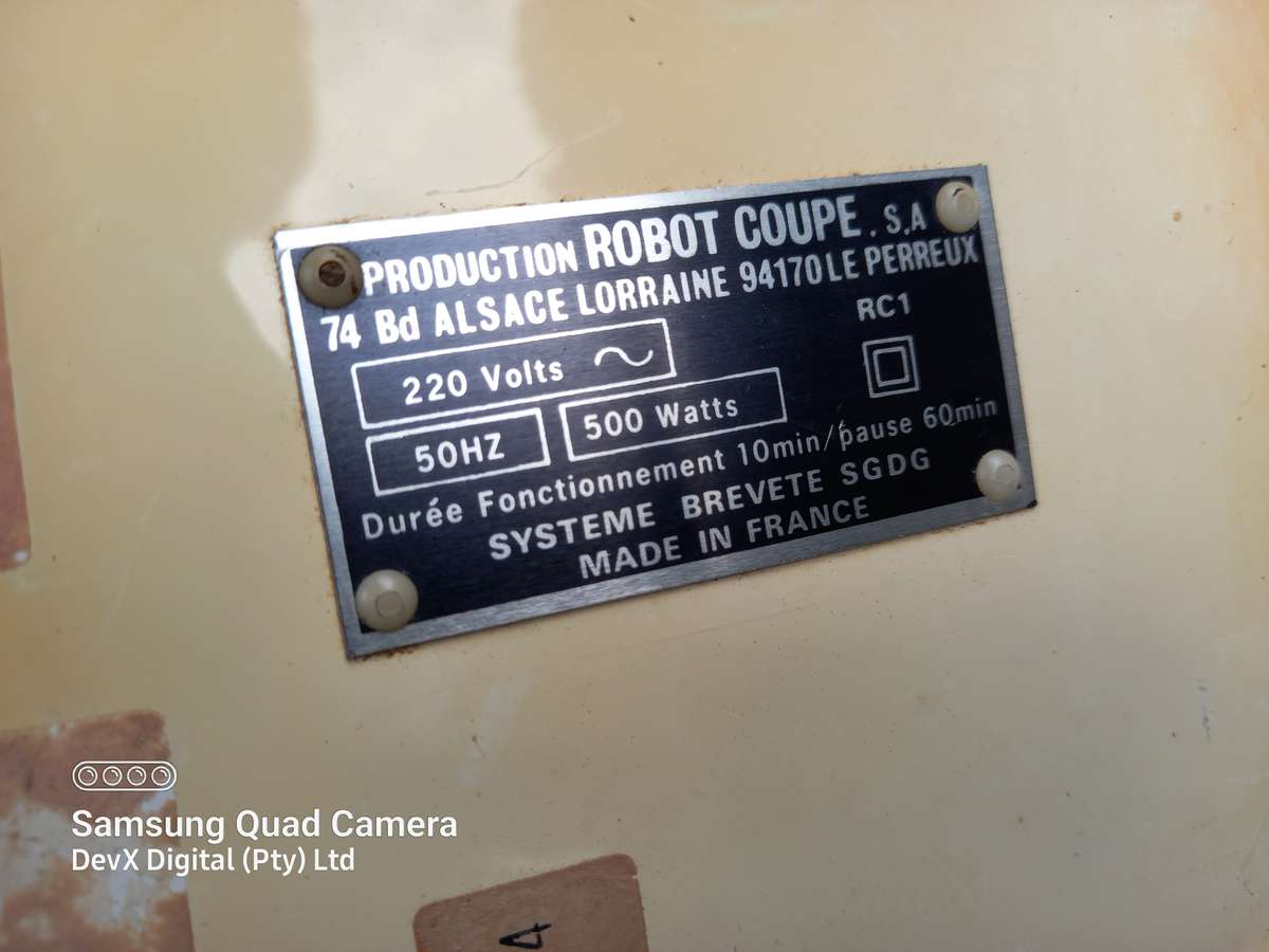 Verified Working - Authentic French-Made MagiMix 500W Food Processor Robot Coupe - Retro Style