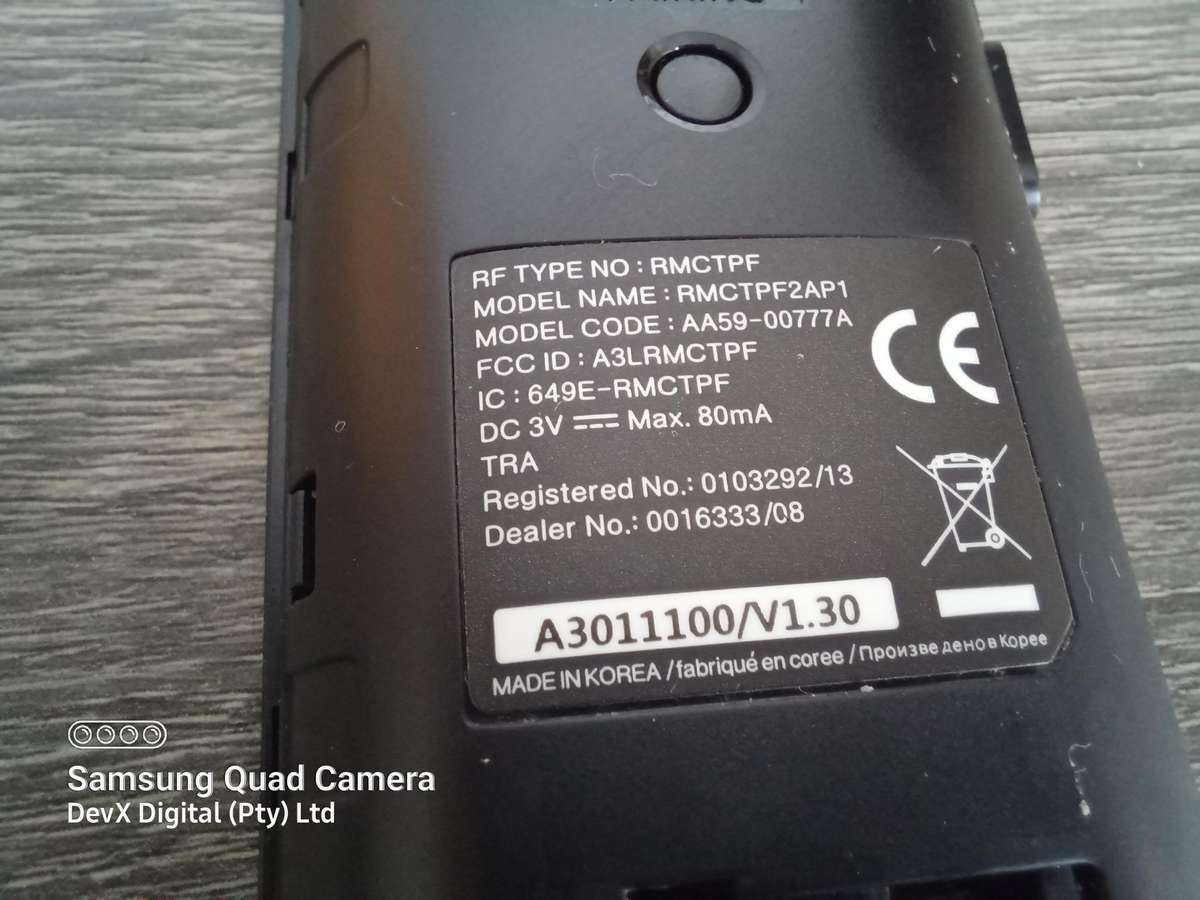 Original Samsung Smart Touch TV Remote Control - Model: AA59-00777A - Verified Working - Make Offer