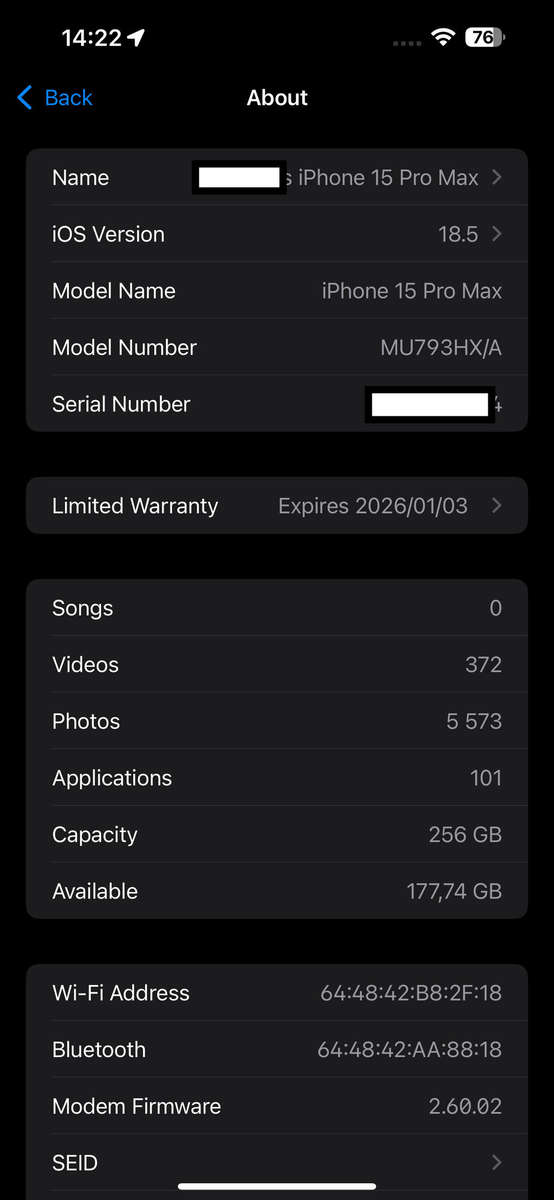 Apple iPhone 15 Pro Max