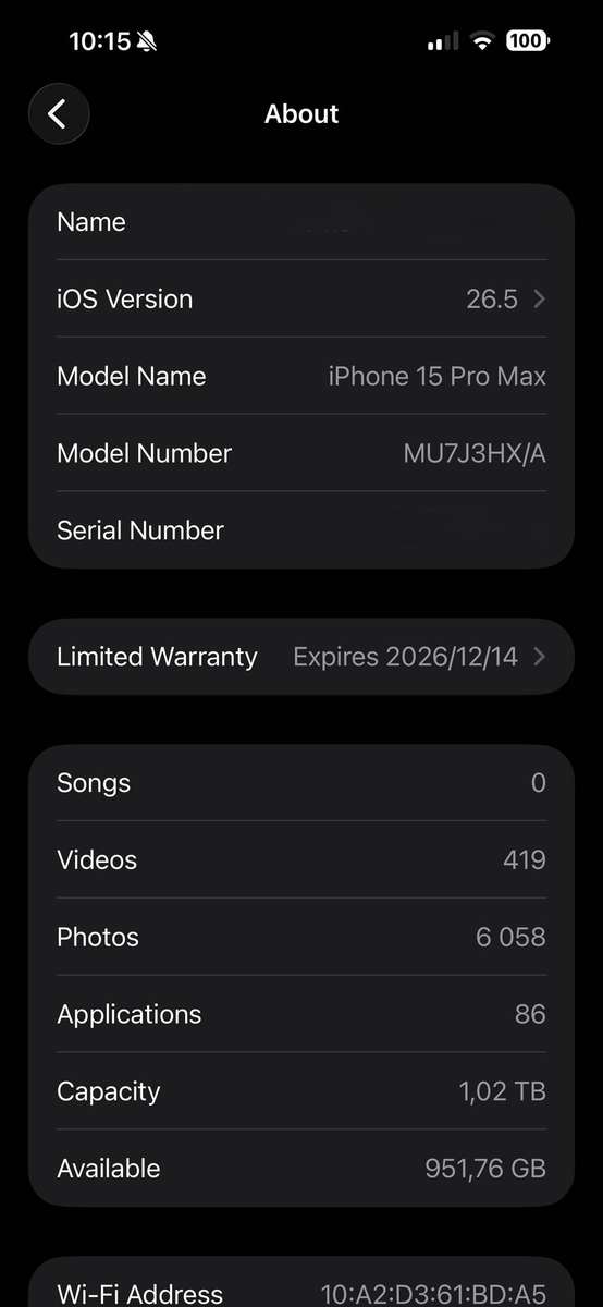 ***LOOK*** Iphone 15 Pro Max 1TB in excellent condition!