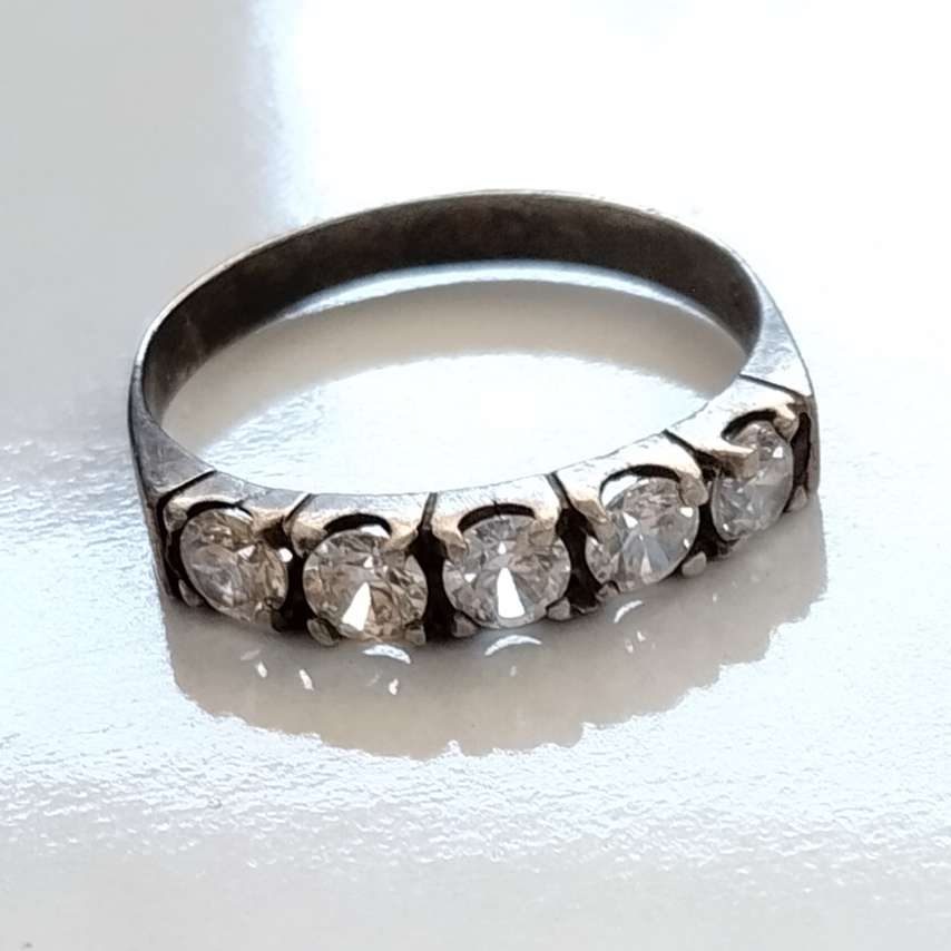 Elegant Sterling Silver Ladies Ring #S0017