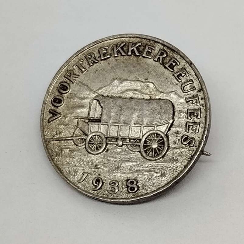 Sterling Silver 1938 Voortrekkerfees Pin #S0023