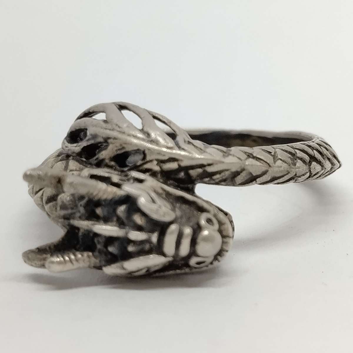 Sterling Silver Dragon Ring #S0056