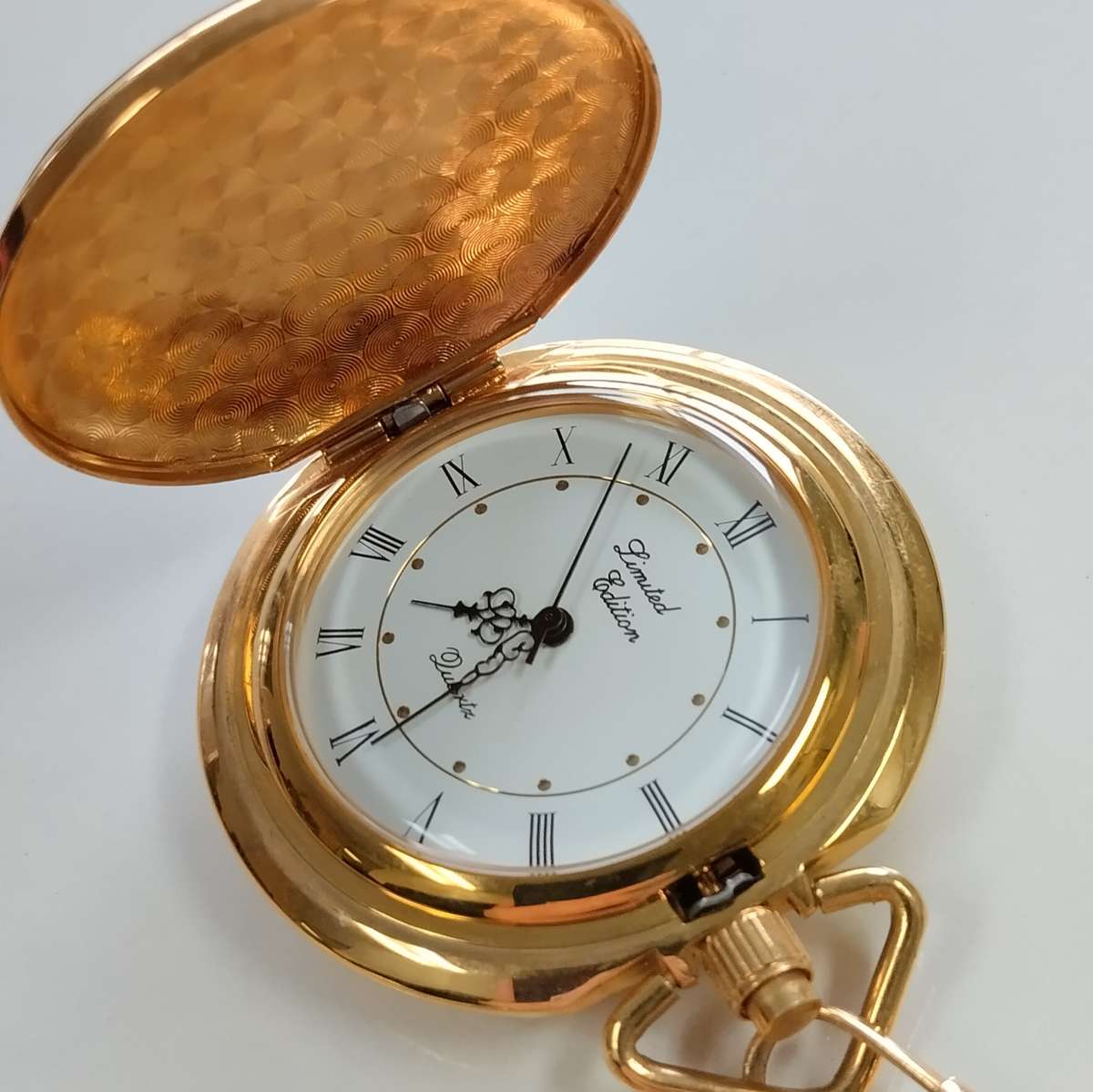 Limited Edition 1995 Rugby World Cup Gold Plated Pocket Watch in Box #W0118