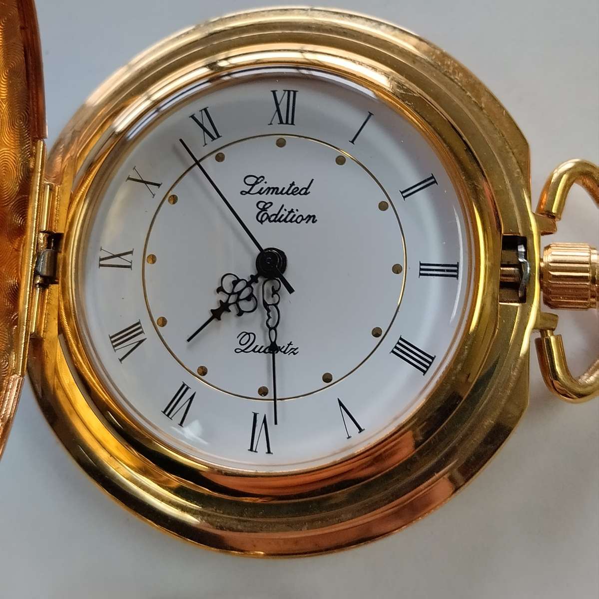 Limited Edition 1995 Rugby World Cup Gold Plated Pocket Watch in Box #W0118