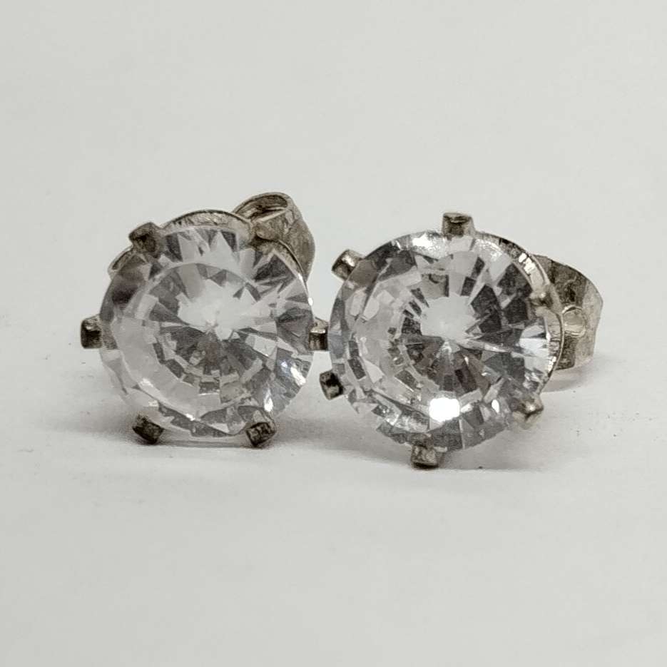 Diamante Stud Earrings #C0092