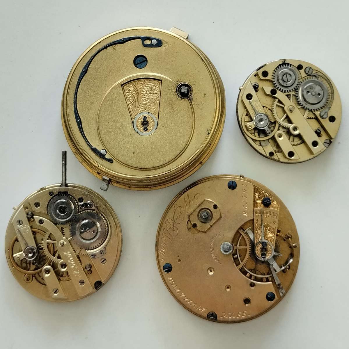Pocket Watch Movement Lot #W0120