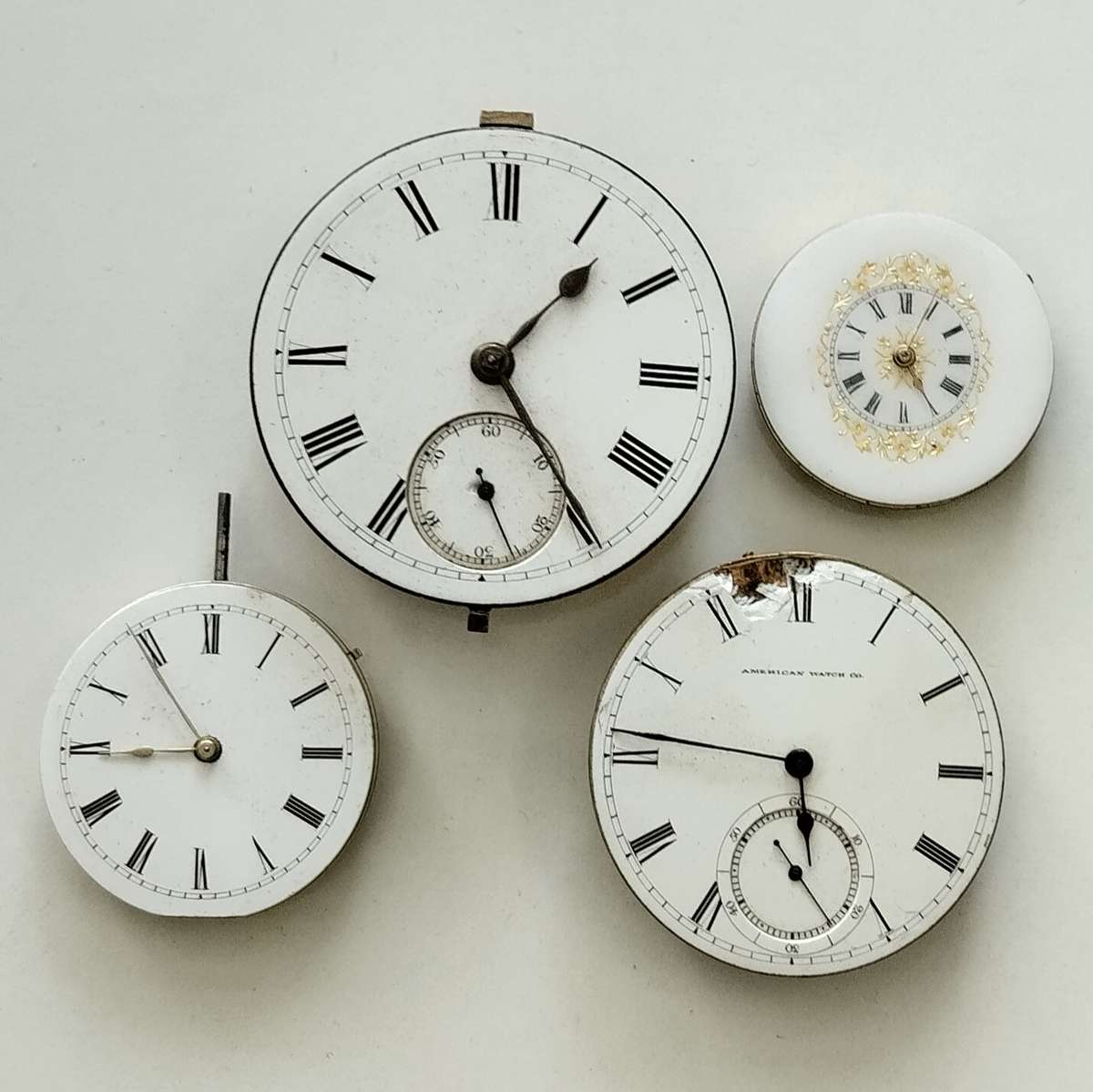 Pocket Watch Movement Lot #W0120