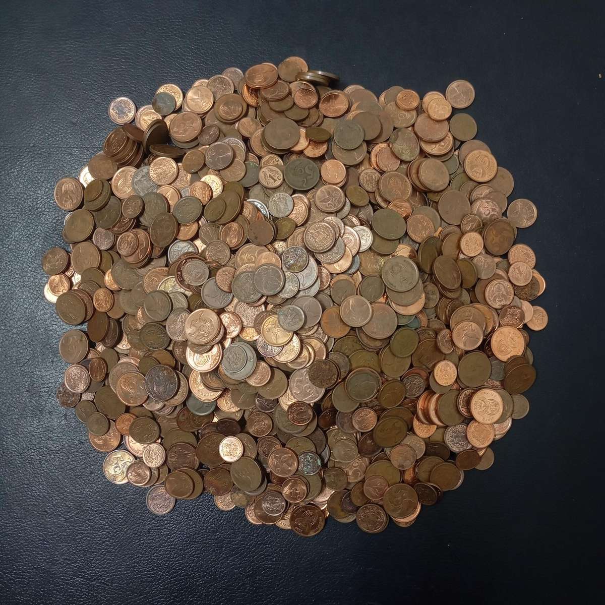 Massive 4.9kg coin lot