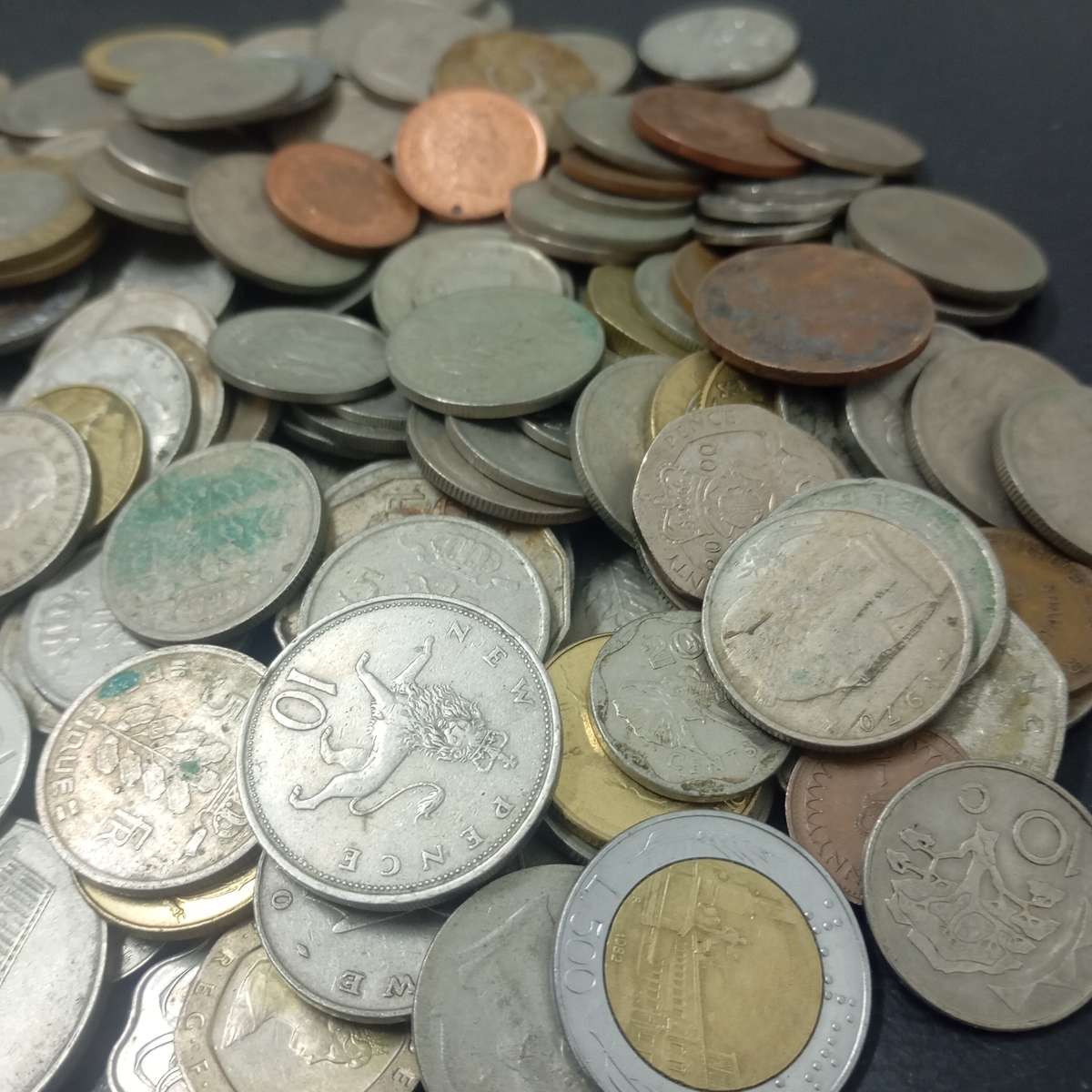 1Kg Mix Int. Coin Lot