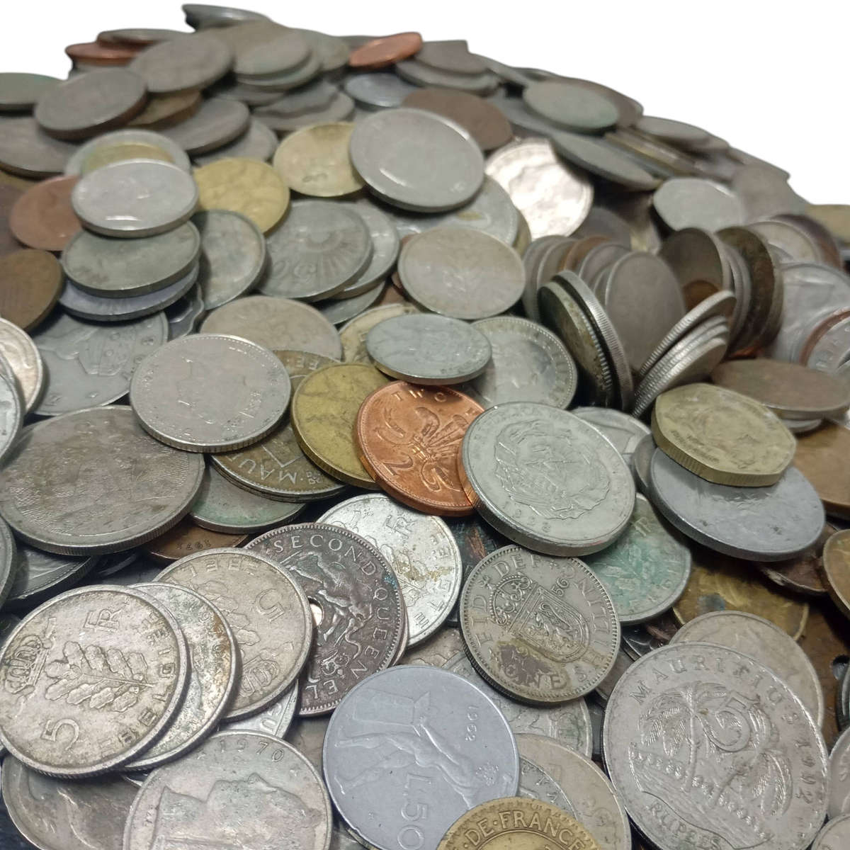 3.6Kg Mixed Int. Coin Lot