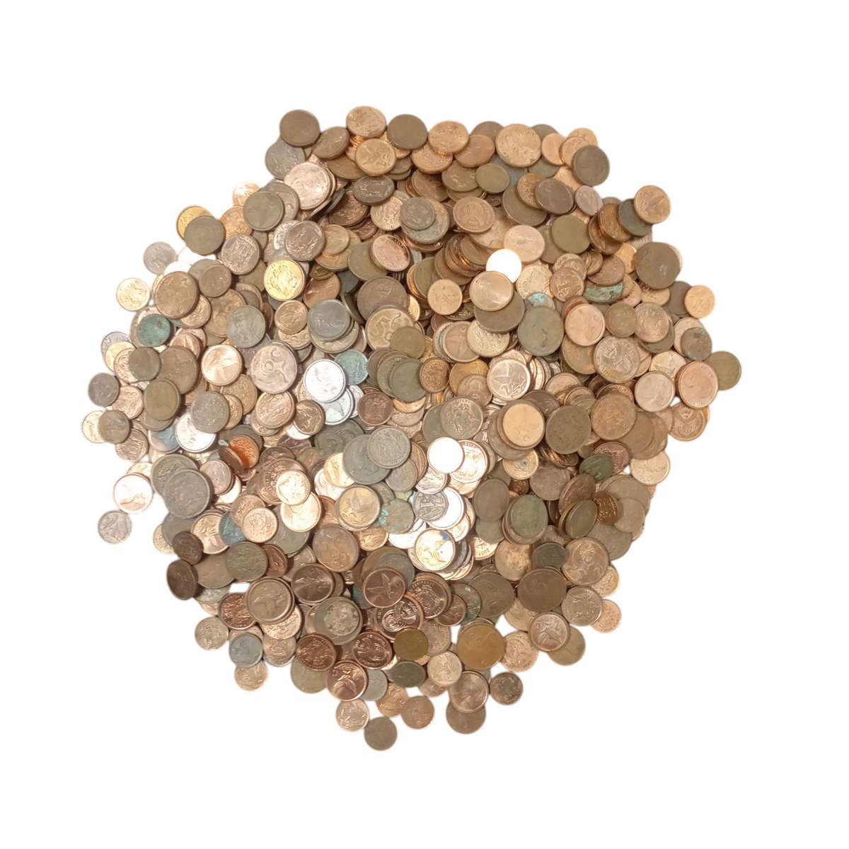 2.7Kg Mix SA Coin Lot