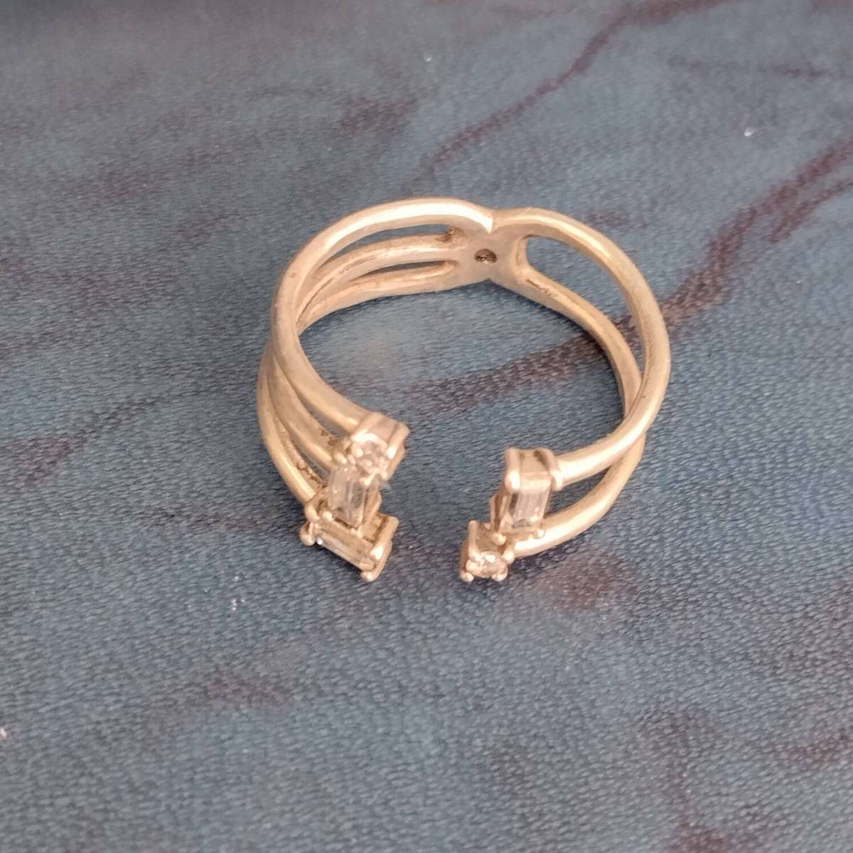 Sterling Silver + Cubic Zirconia Ring #WS008