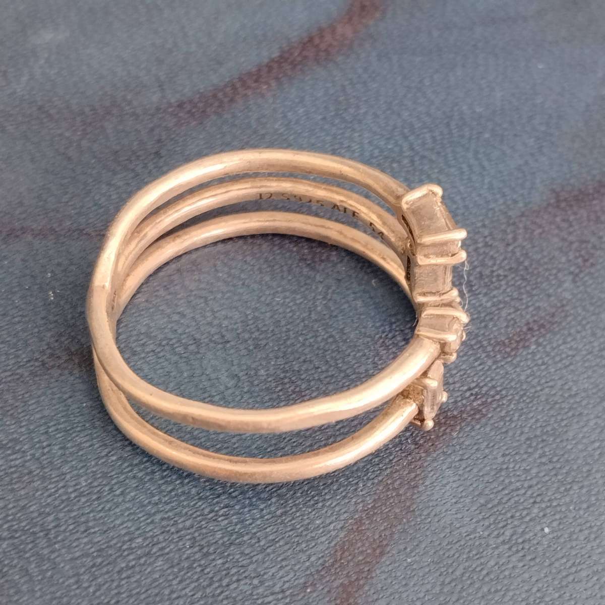 Sterling Silver + Cubic Zirconia Ring #WS008