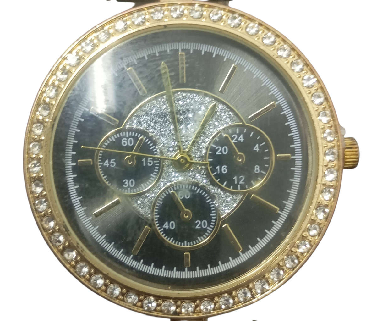 Lovisa Black and Gold Link Watch