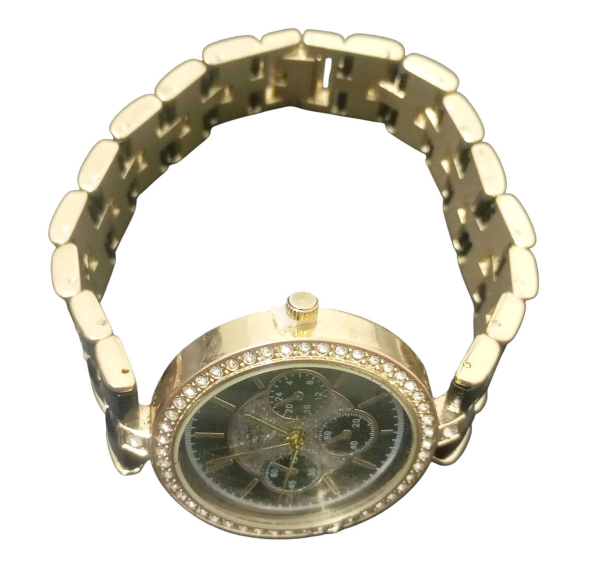 Lovisa Black and Gold Link Watch