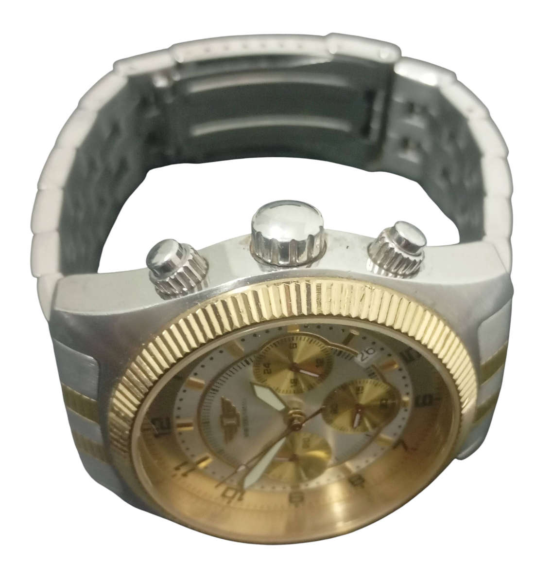 Invicta Two Tone Chronograph