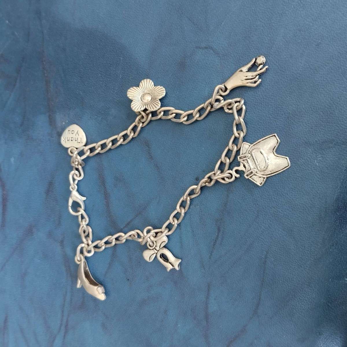 Stainless Steel Charm Bracelet #WK0013