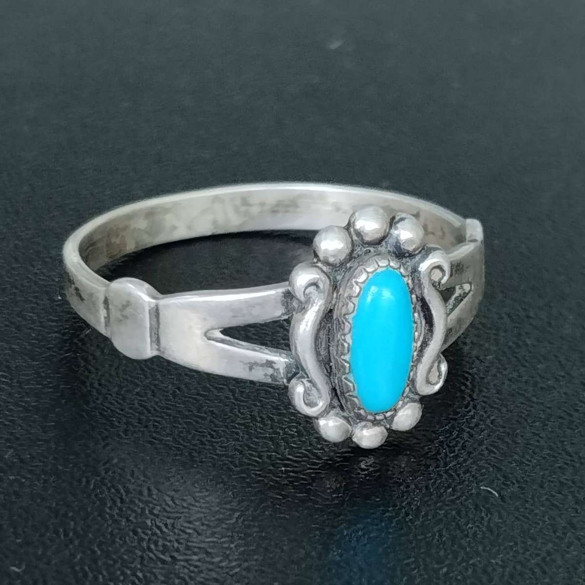 Sterling Silver Turquoise Stone Ring