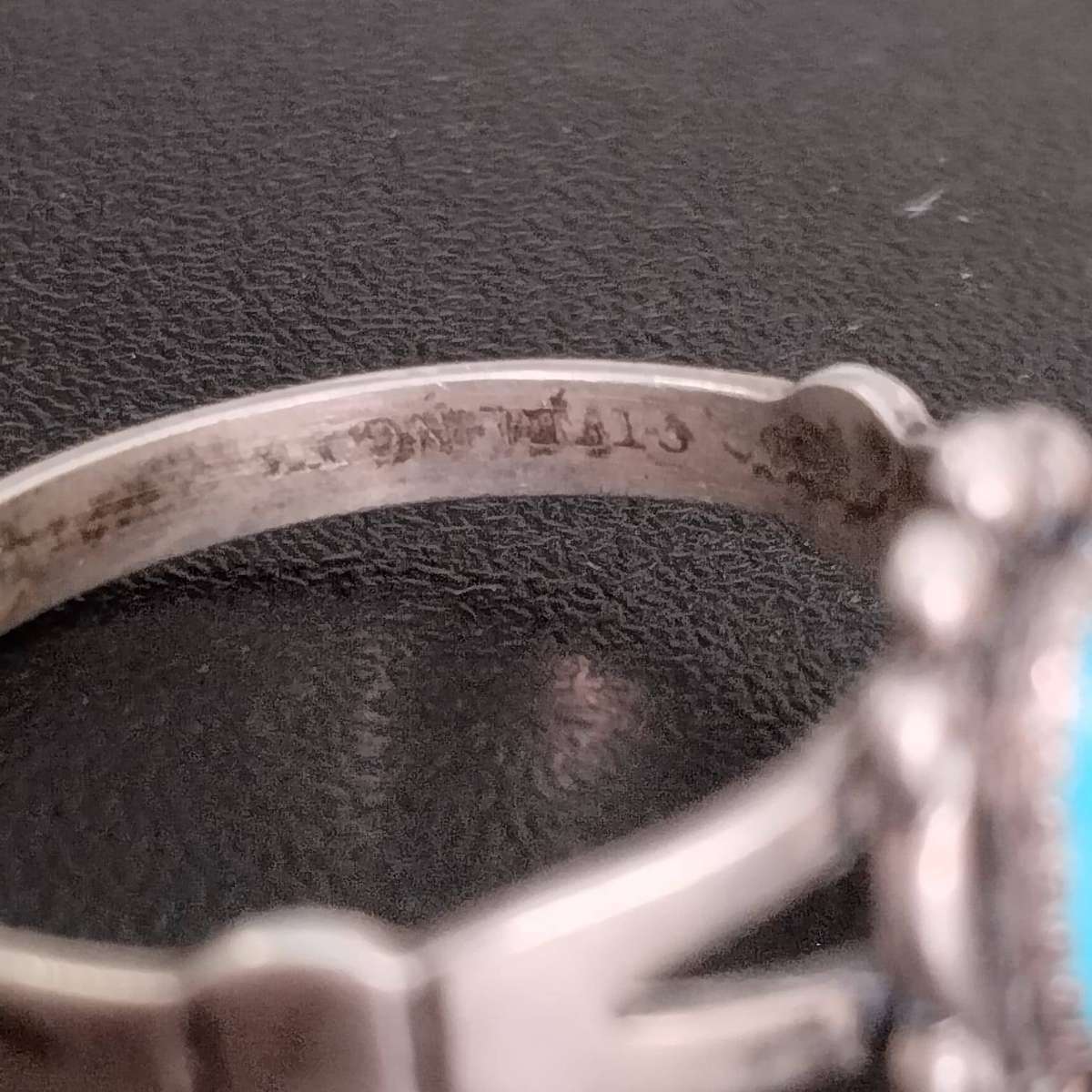 Sterling Silver Turquoise Stone Ring