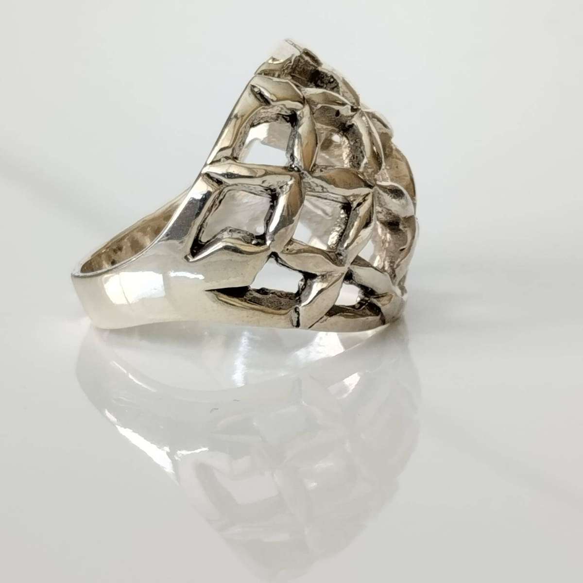 Sterling Silver Dome Ring