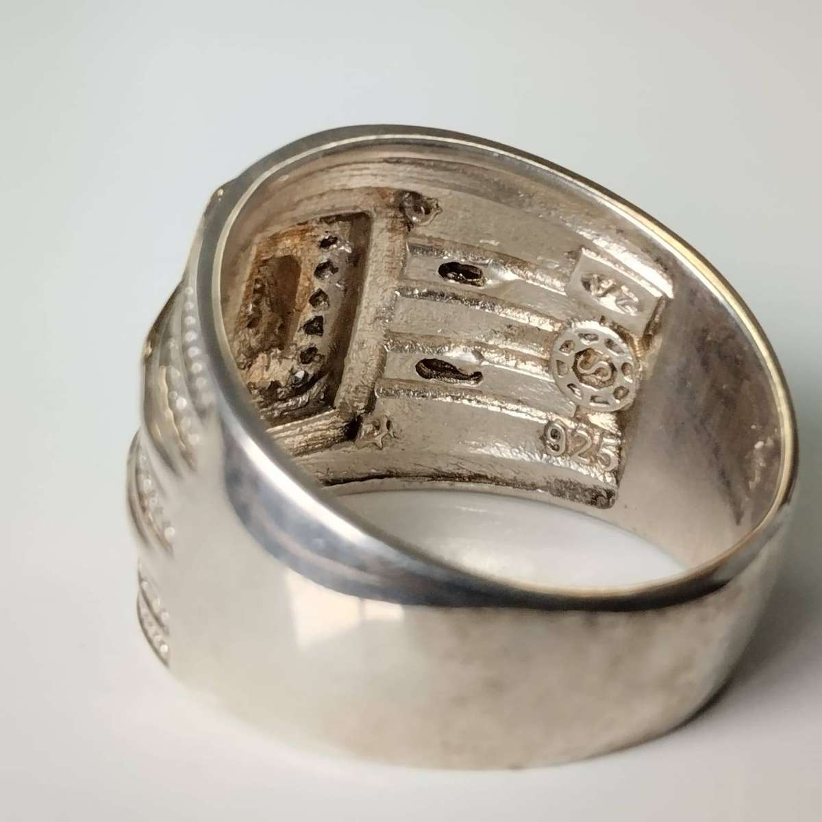 Sterns Yellow Gold & Sterling Silver Ring #LT098