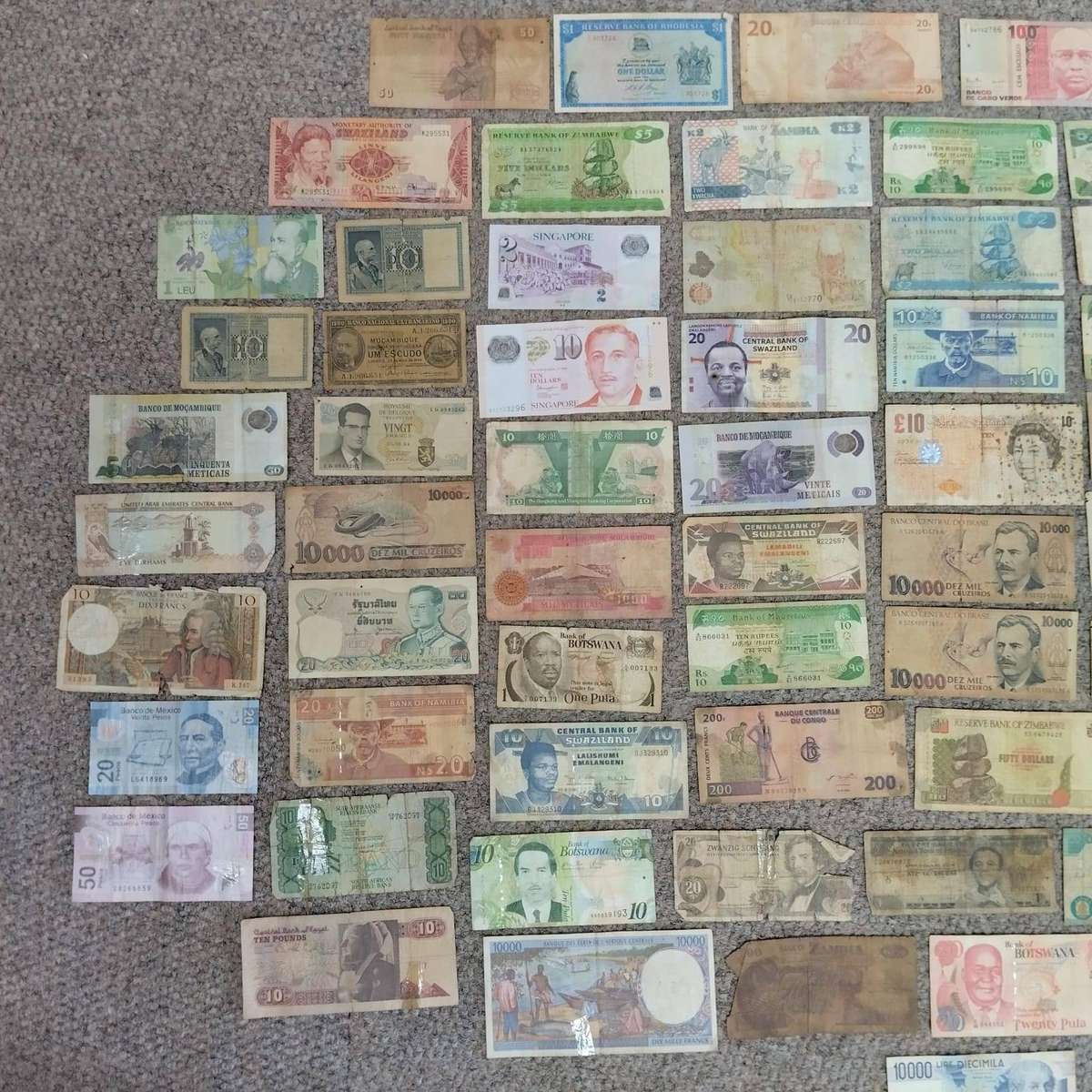 76x Note Lot #KWA034