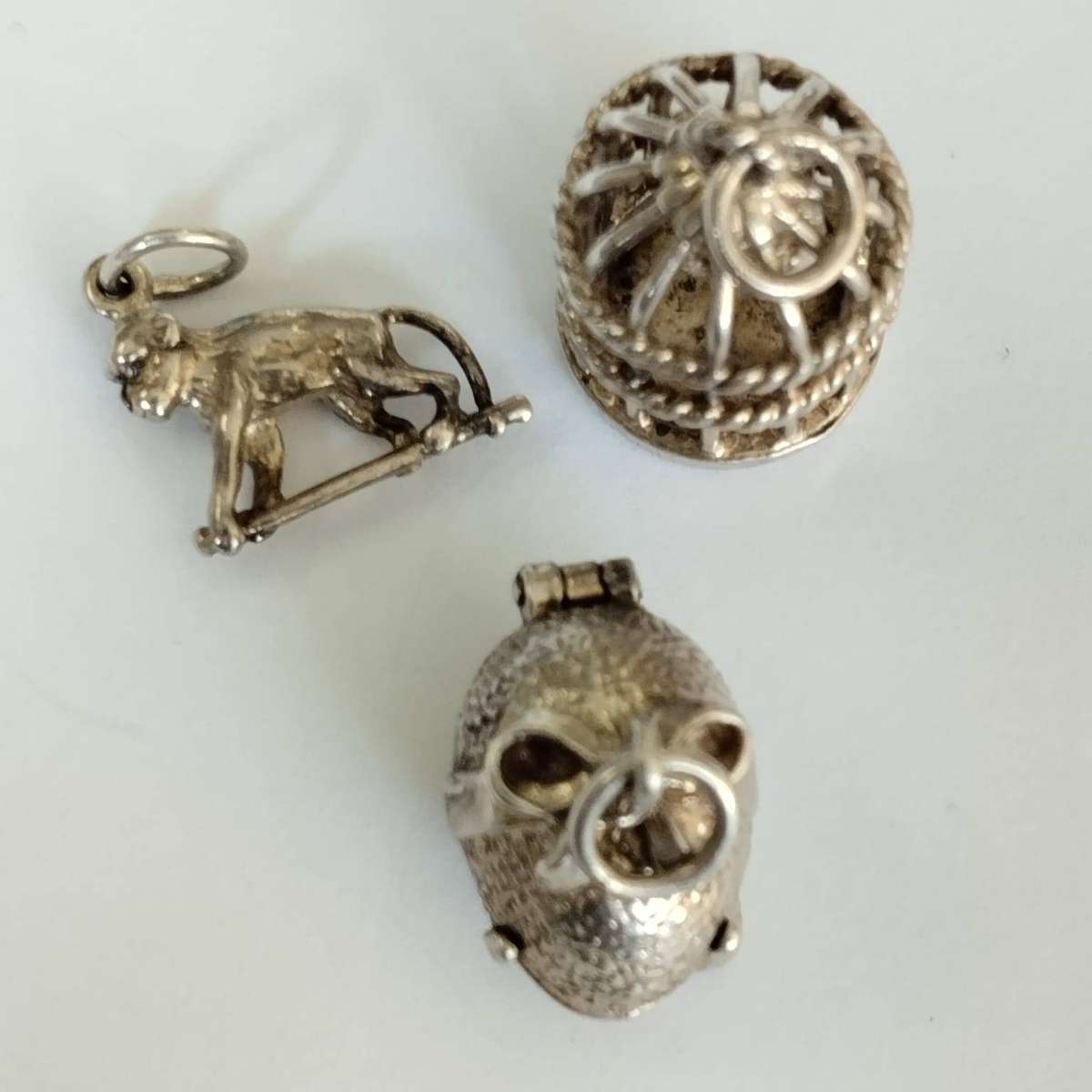 Sterling Silver Charms Lot 4