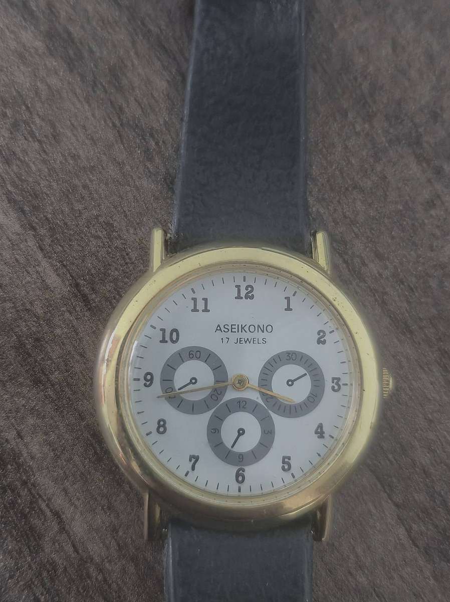 ASEIKONO MANUAL WIND WATCH (DISPLAY STOCK) (B)
