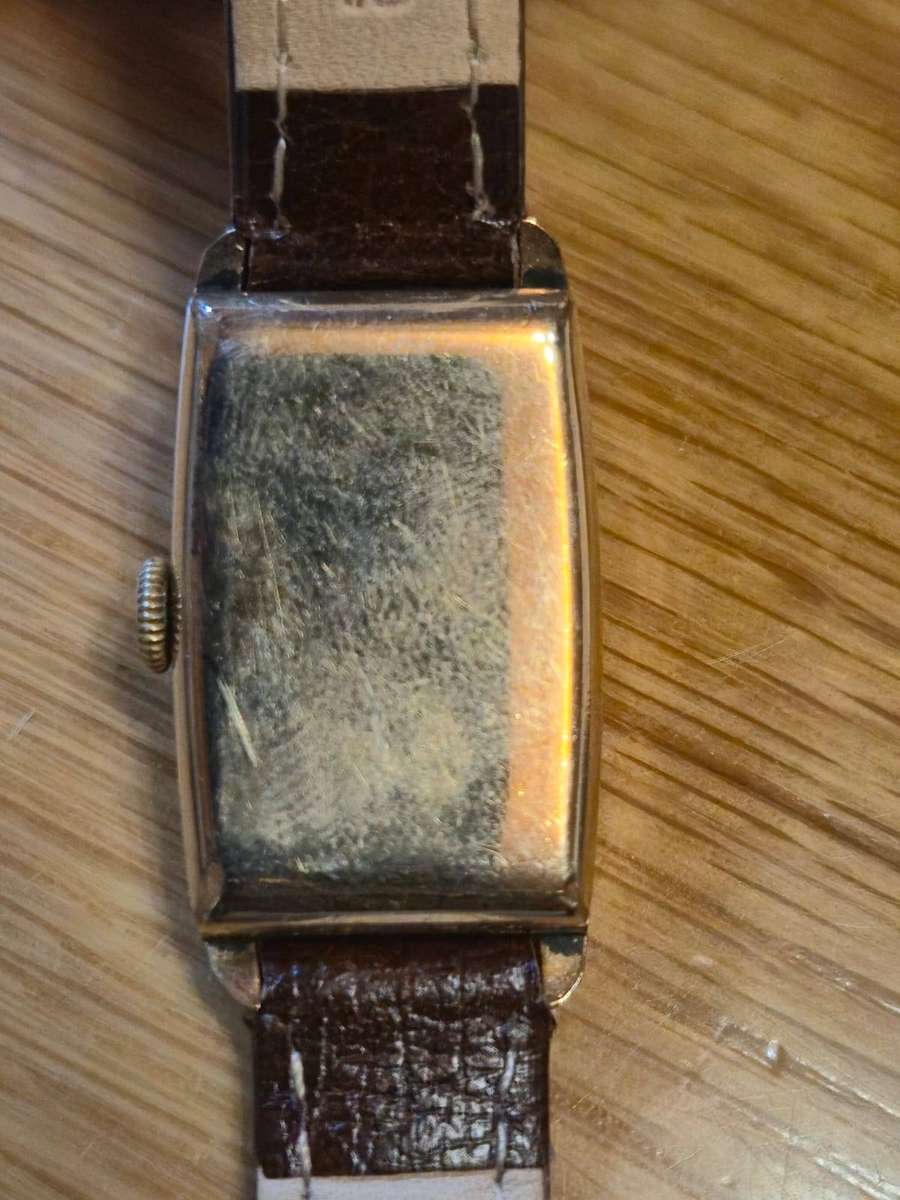 VINTAGE CYMA TANK MANUAL WIND WATCH