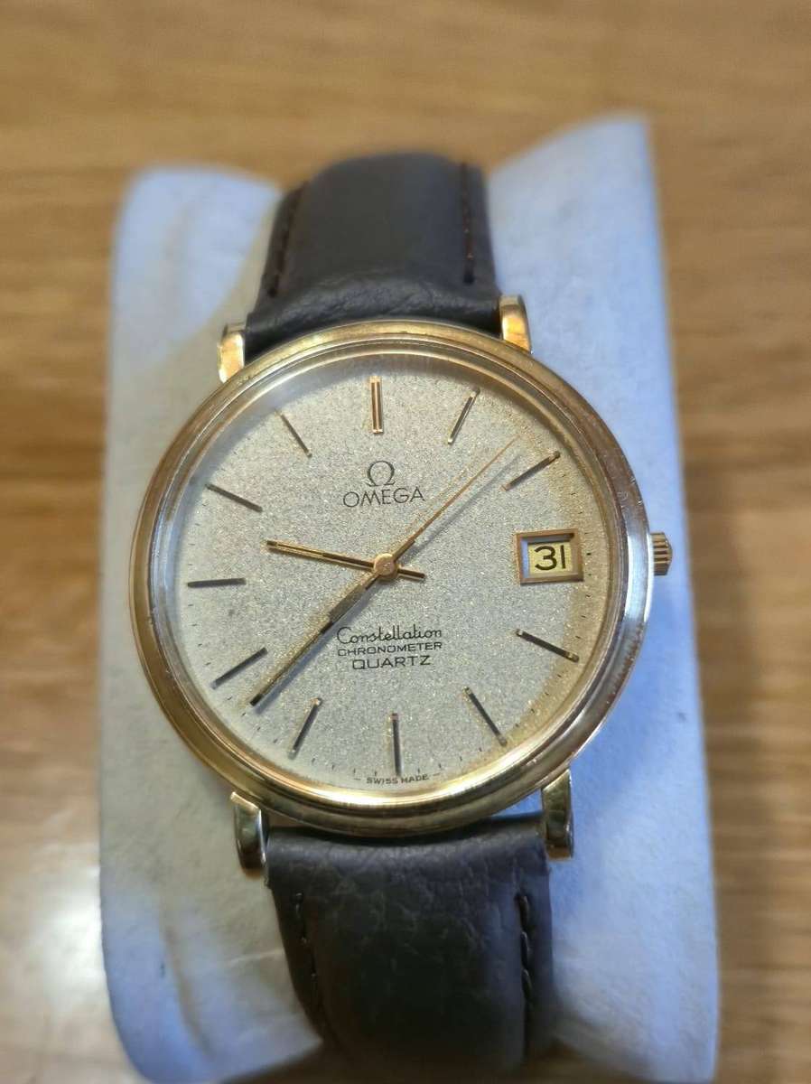 Omega Constellation Chronometer Quartz Date 198.0126 - Rare Dial