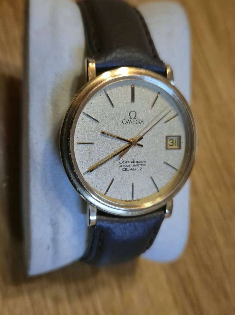 Omega Constellation Chronometer Quartz Date 198.0126 - Rare Dial