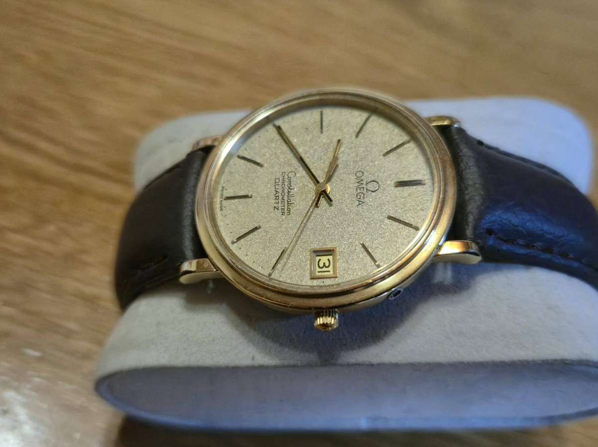 Omega Constellation Chronometer Quartz Date 198.0126 - Rare Dial