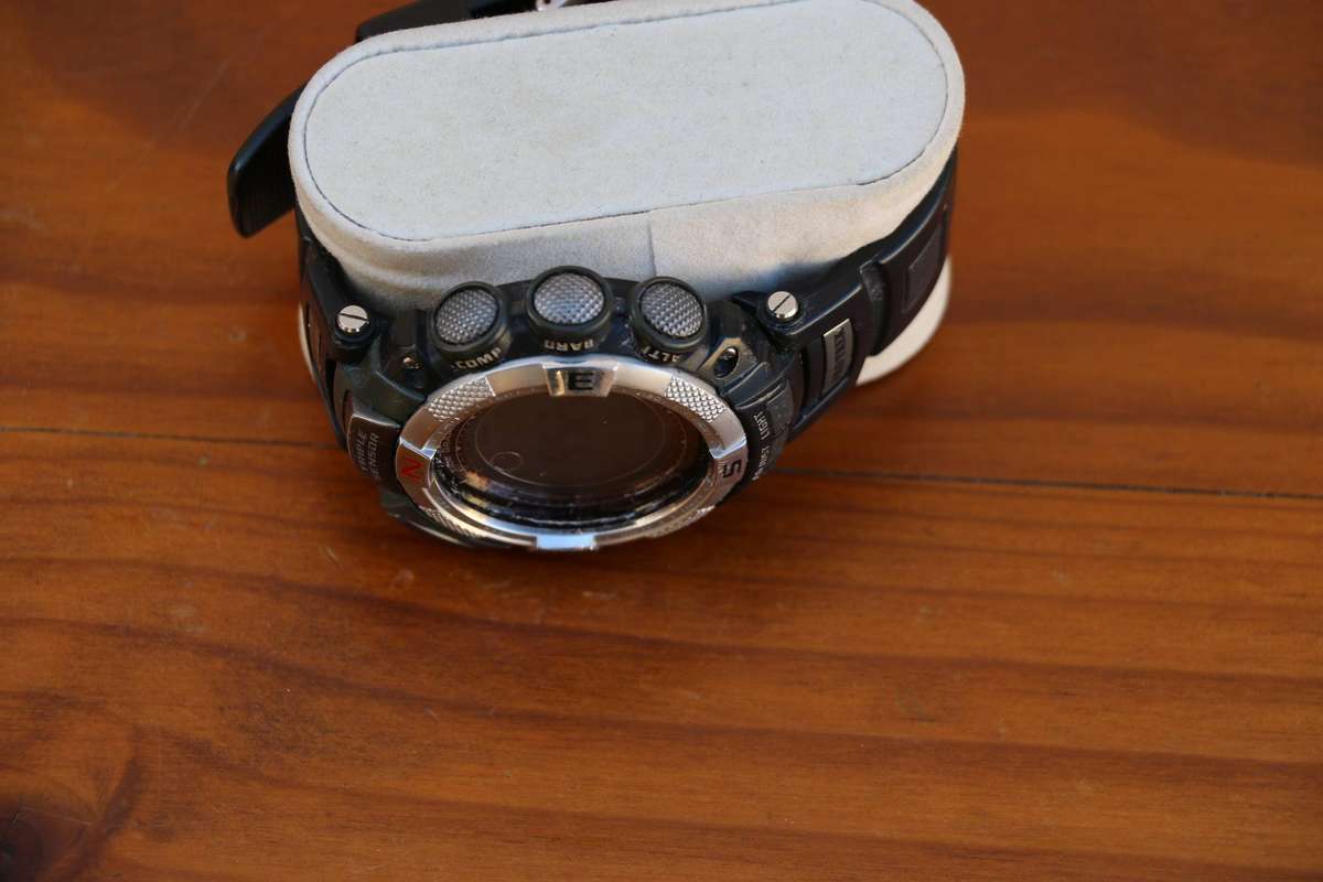 CASIO TRIPLE SENSOR TOUGH SOLAR WATCH - PRG 130