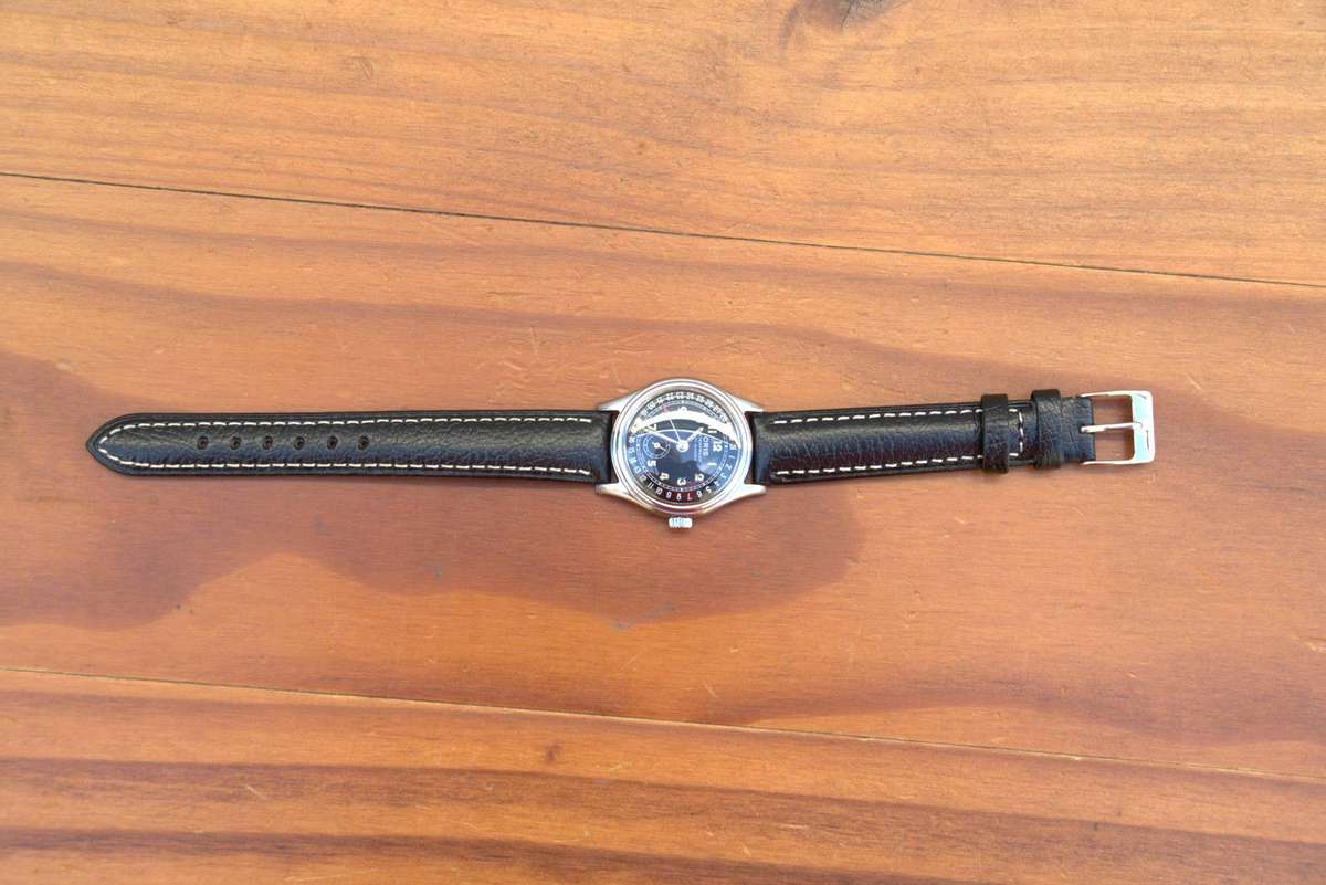 VINTAGE ORIS POINTER DATE WATCH